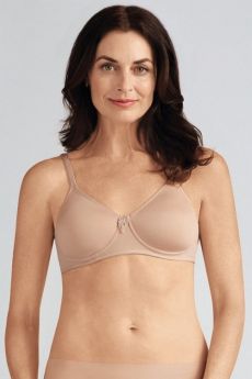 Amoena Lara Non Wired Moulded T-Shirt Bra Nude